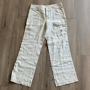 Athleta 100% Linen Pants